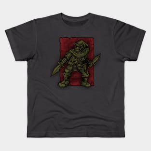 Half Orc assassin Kids T-Shirt